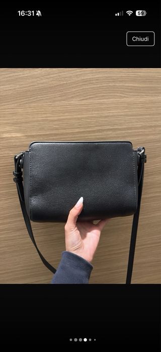 Borsa Liu Jo similpelle nera