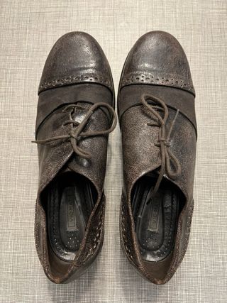 Zapatos Oxford Negros/Grises