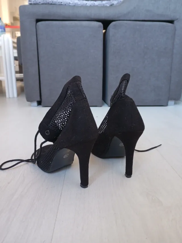 Tacones negros (baile Heels)