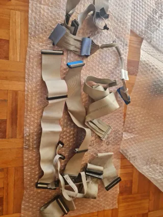 Cables IDE y Floppy planos para PC Antiguos