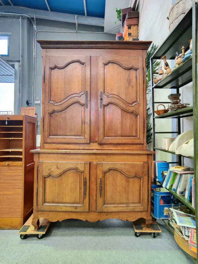 Aparador Francés Dos Cuerpos Madera