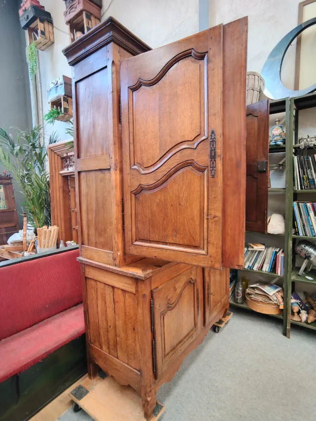 Aparador Francés Dos Cuerpos Madera