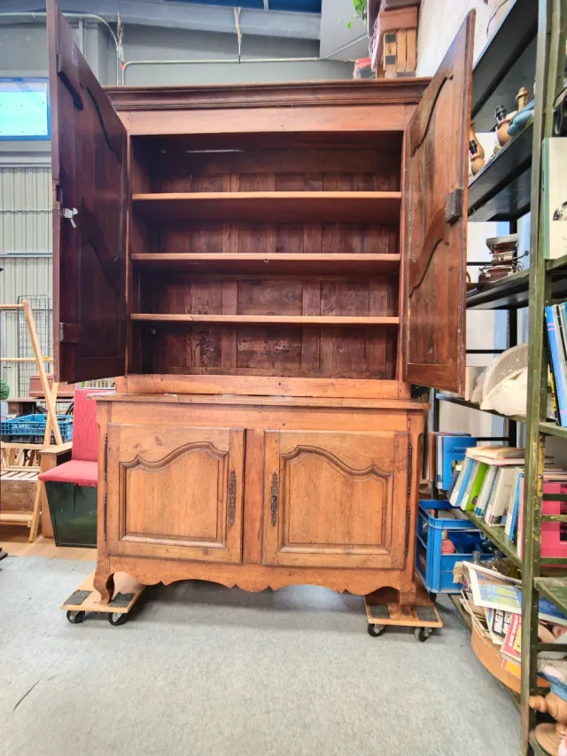 Aparador Francés Dos Cuerpos Madera