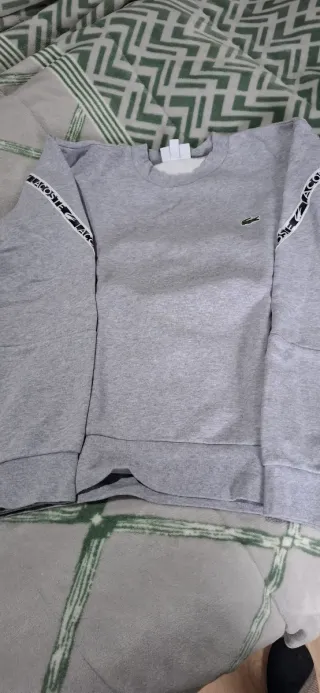 Sudadera Lacoste Gris