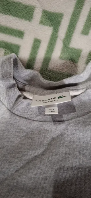 Sudadera Lacoste Gris