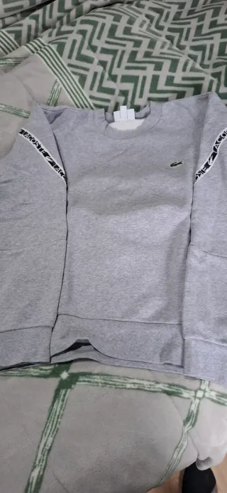 Sudadera Lacoste Gris