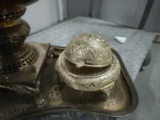 Samovar Ruso Siglo XIX completo