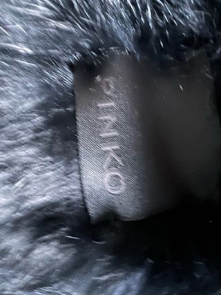 Chaqueta PINKO pelo conejo negro