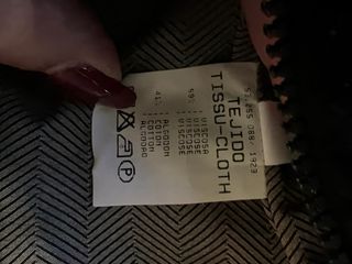 Chaqueta PINKO pelo conejo negro