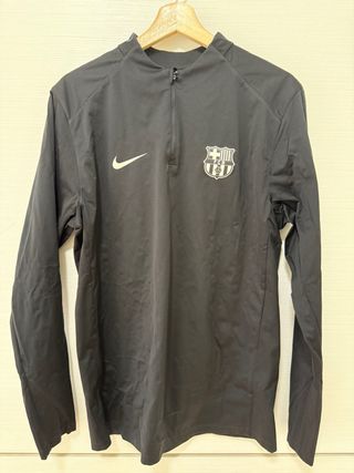 Sudadera FC Barcelona Nike Negra