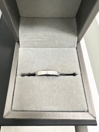 Anillo Daniel Wellington Plata