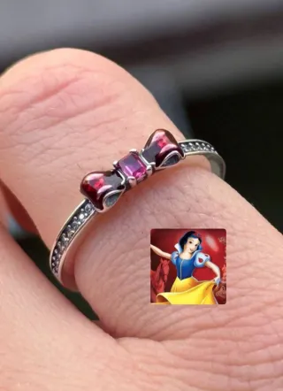 Anillos Plata princesas Disney