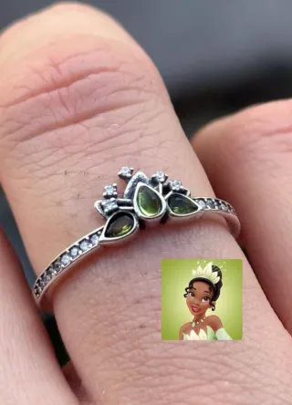 Anillos Plata princesas Disney