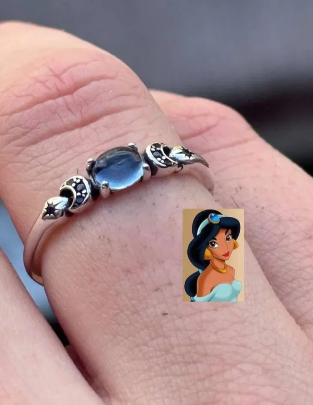 Anillos Plata princesas Disney