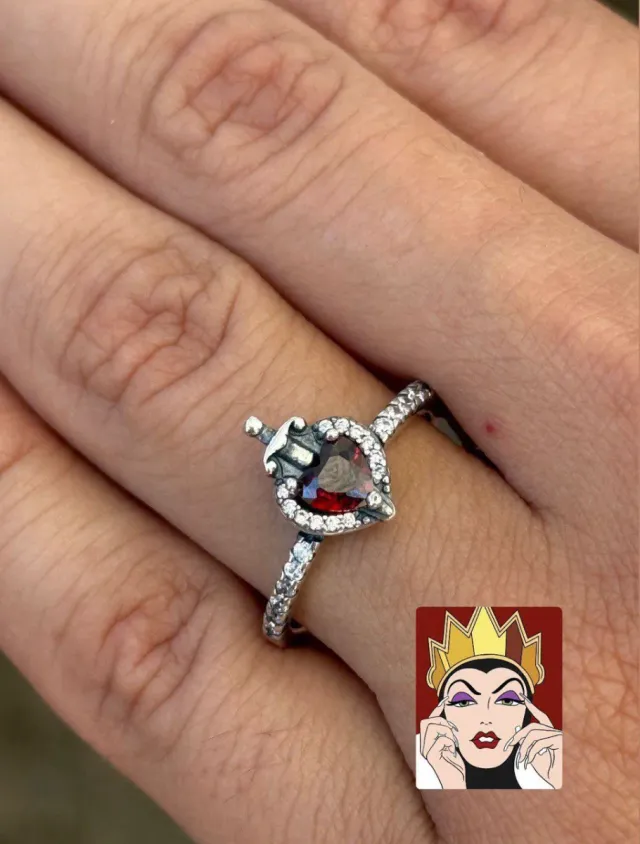 Anillos Plata princesas Disney