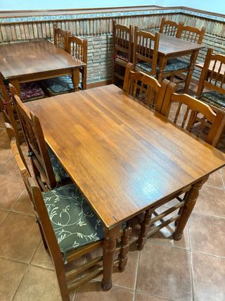 Mesa comedor SOLO ESTÁ SEMANA años 80-90