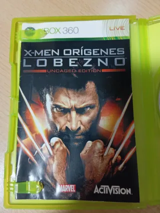 🇪🇸 Juego X-Men Orígenes Lobezno Xbox 360 Uncaged