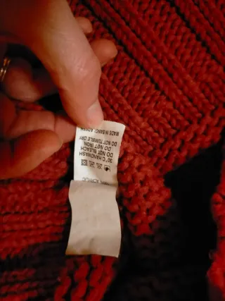 Jersey cuello alto fresa