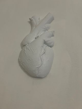 Seletti Quadro Cuore Bianco