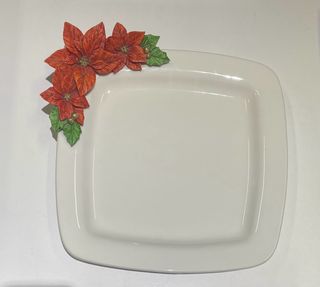 Piatto Natale Artefice Ceramica 28cm