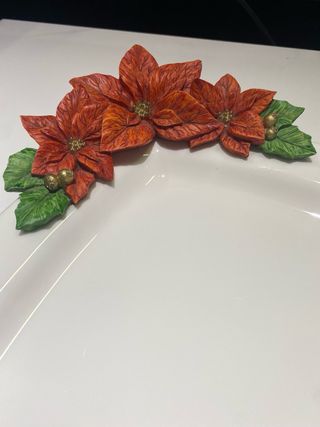 Piatto Natale Artefice Ceramica 28cm