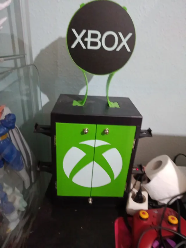 Mueble Xbox para juegos y mandos