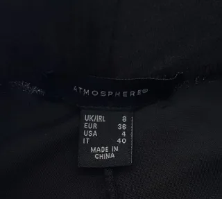 Conjunto S: Leggings negros y camiseta tirantes