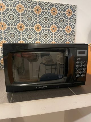 Microondas Cookworks Negro