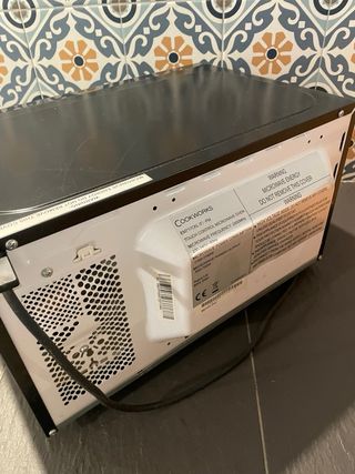 Microondas Cookworks Negro