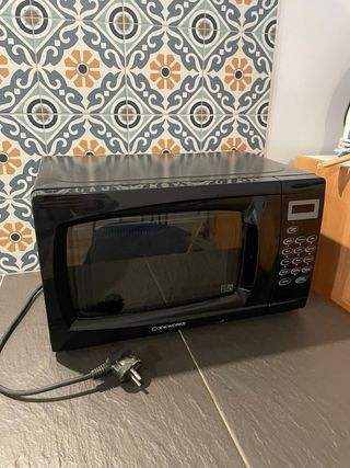 Microondas Cookworks Negro