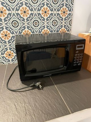 Microondas Cookworks Negro