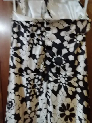 Vestido largo estampado fiesta