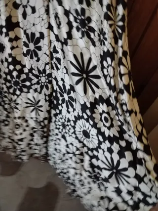 Vestido largo estampado fiesta