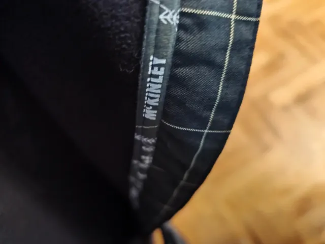 Chaqueta cuadros gris y blanca hombre