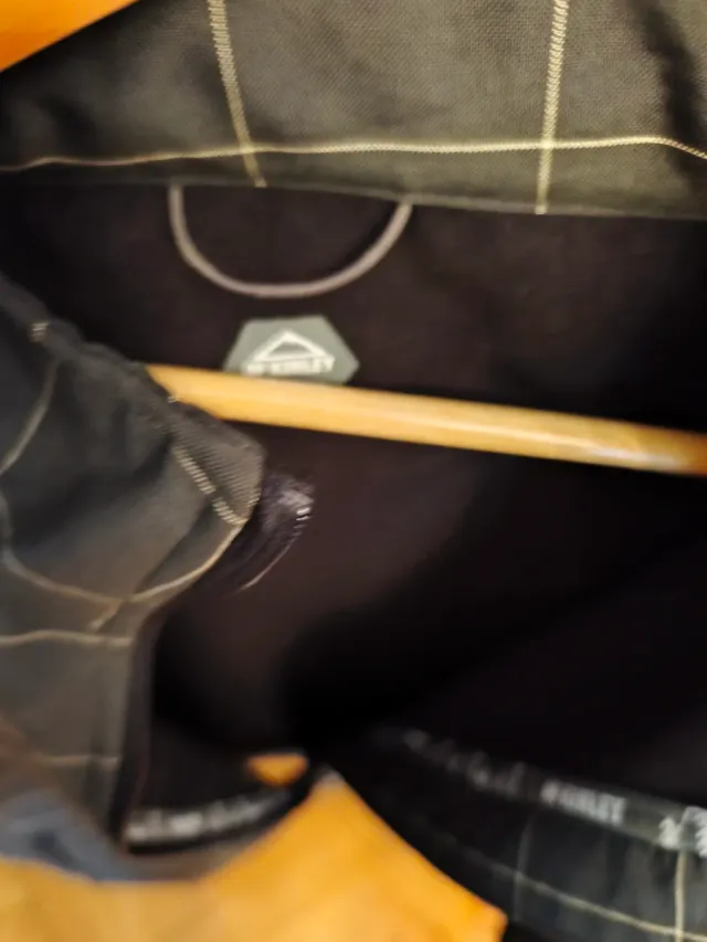 Chaqueta cuadros gris y blanca hombre