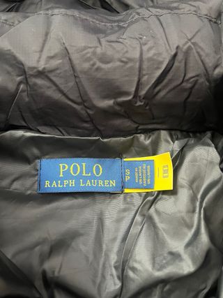 Abrigo Polo Ralph Lauren Negro