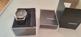 Reloj Casio Analógico Digital Plata Negro