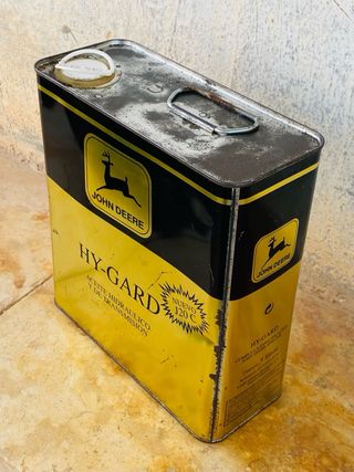 JOHN DEERE ACEITE MOTOR LATA ANTIGUA ESPAÑA retro