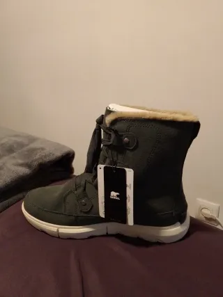 Botas Sorel Mujer Talla 41 Verde Sin Estrenar