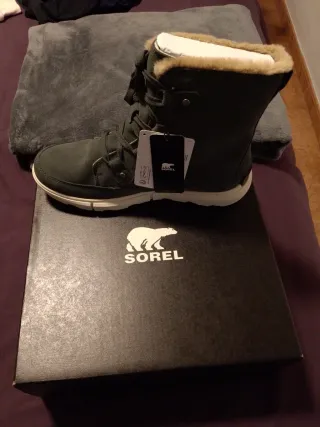 Botas Sorel Mujer Talla 41 Verde Sin Estrenar