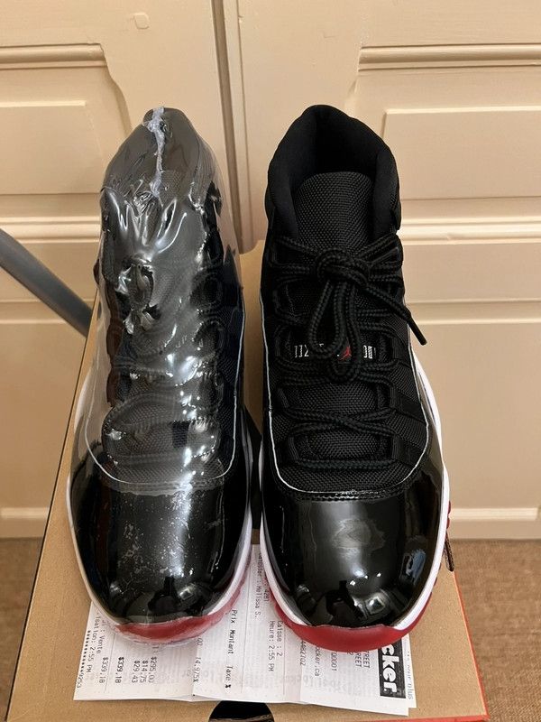 Jordan 11 Retro Playoffs Bred Talla 44 Sin Usar