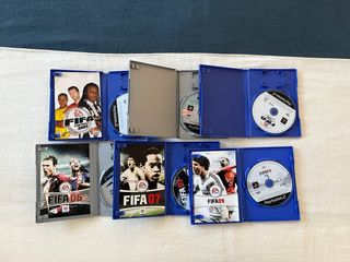 Lote 6 Juegos FIFA PS2 (2003-2009)