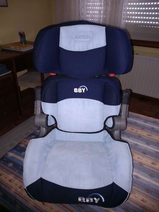 Silla coche BBY azul y gris