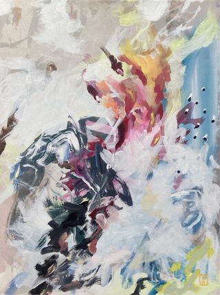 Pintura Abstracta Lienzo 60x80