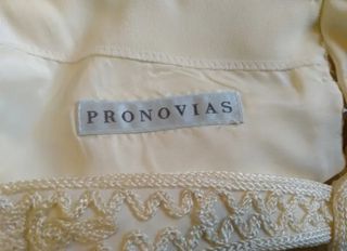 Vestido Novia Pronovias Talla 38-40 color Marfil.