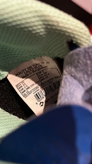 Botas Fútbol Kipsta Multitaco Talla 35