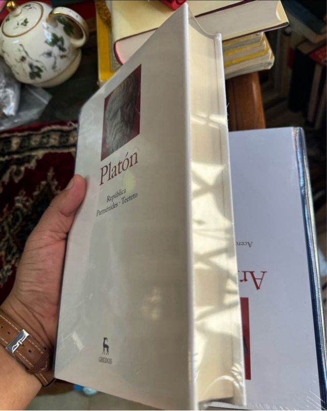 Platón Gredos Republica Parmenides Teeteto