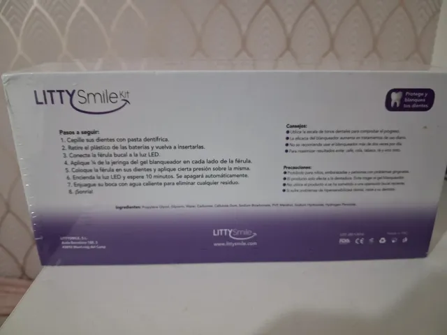 Kit blanqueador dental LITTY Smile