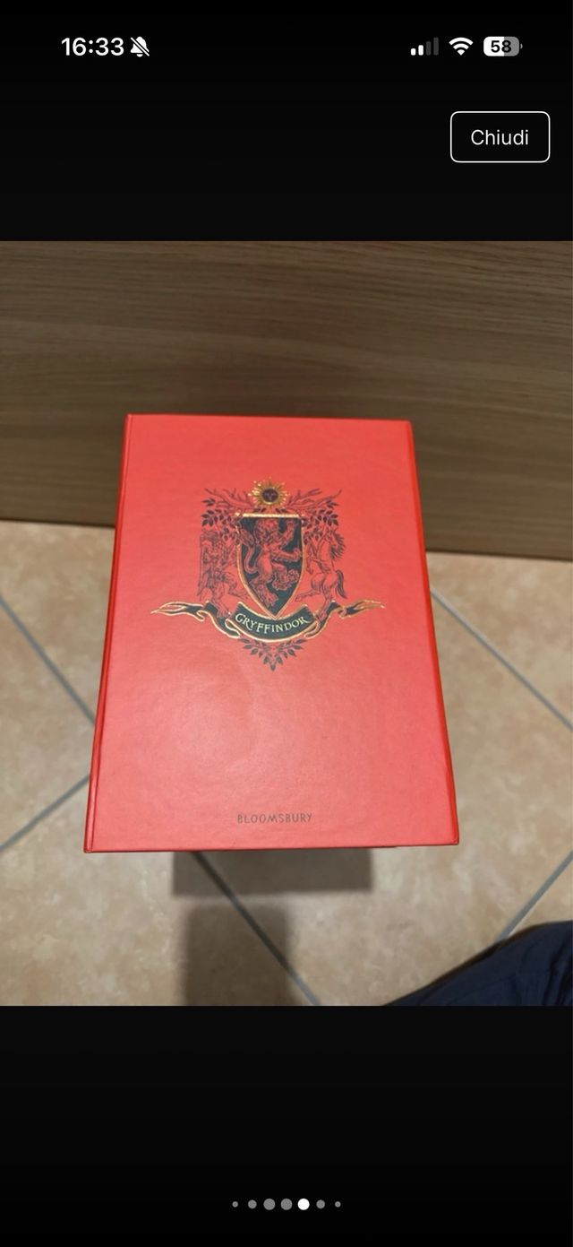 Harry Potter Gryffindor House Editions Hardback...