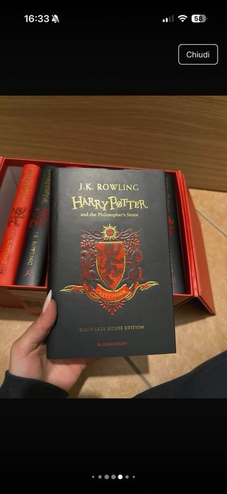 Harry Potter Gryffindor House Editions Hardback...